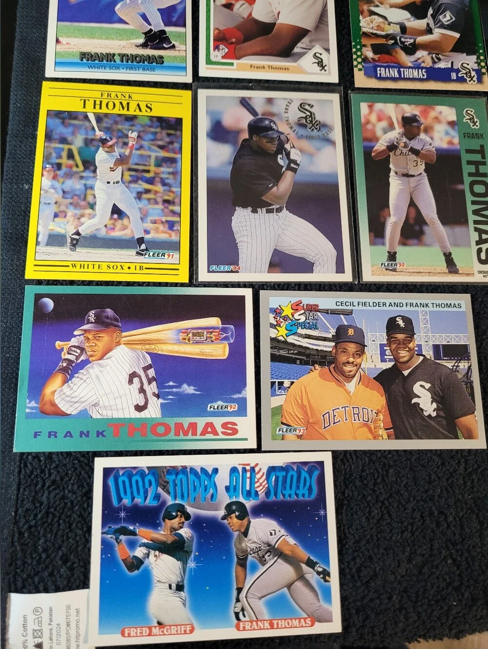 Frank Thomas Trading Card Lot